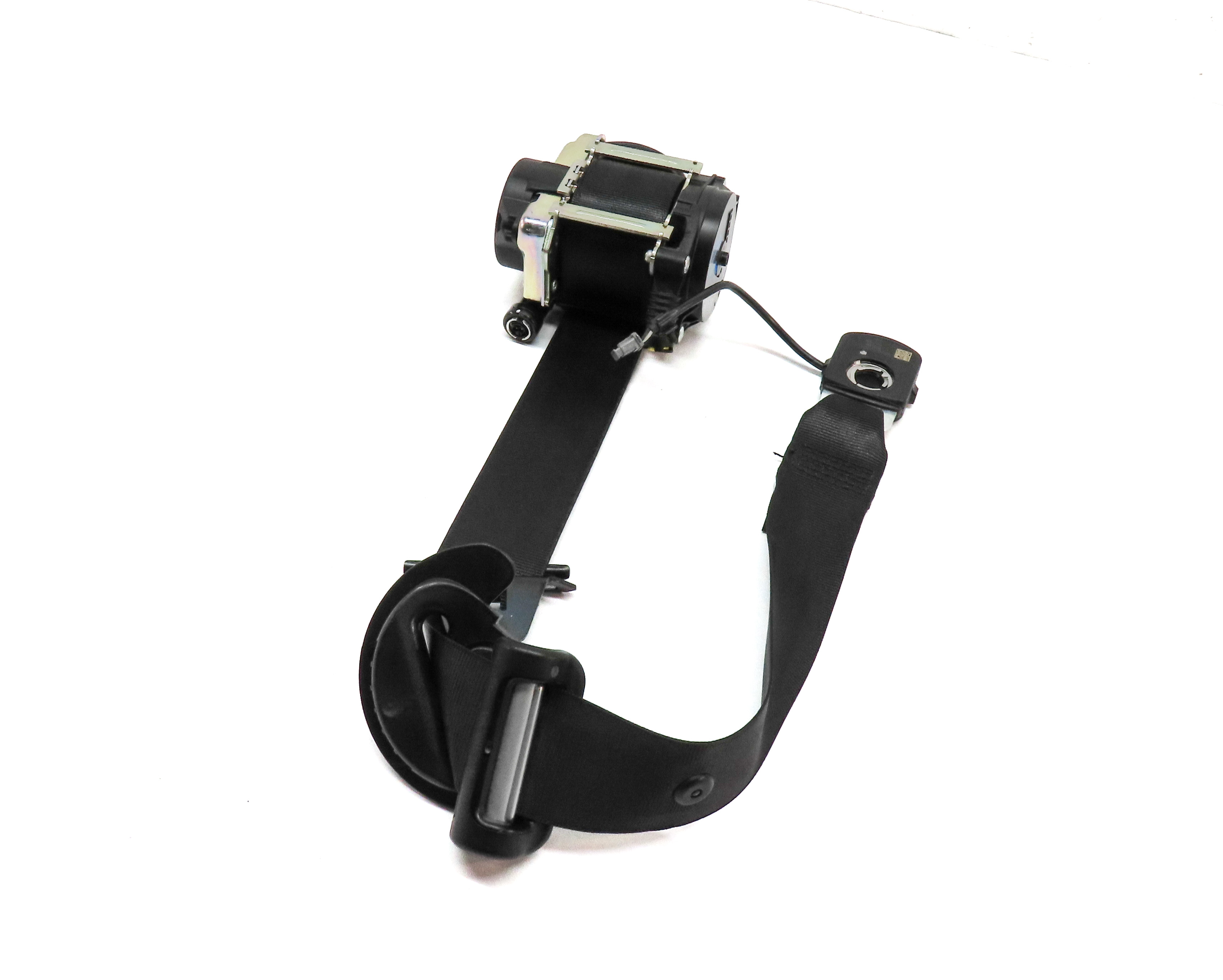 17-19 LAND ROVER DISCOVERY L462 FRONT RIGHT PASSENGER SEATBELT RETRACTOR (BLACK) — exact item pictured